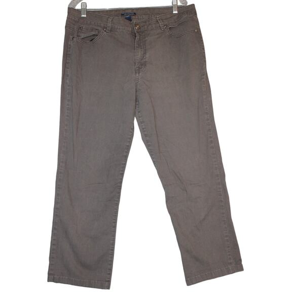 Bandolino "Samantha" Jeans Size‎ 18 Gray Straight Leg - Picture 1 of 7